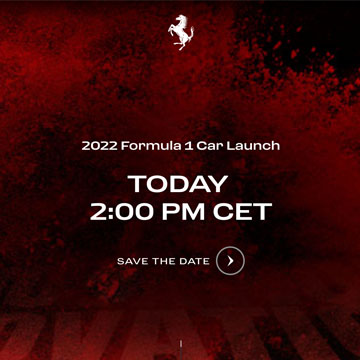 Ferrari launch